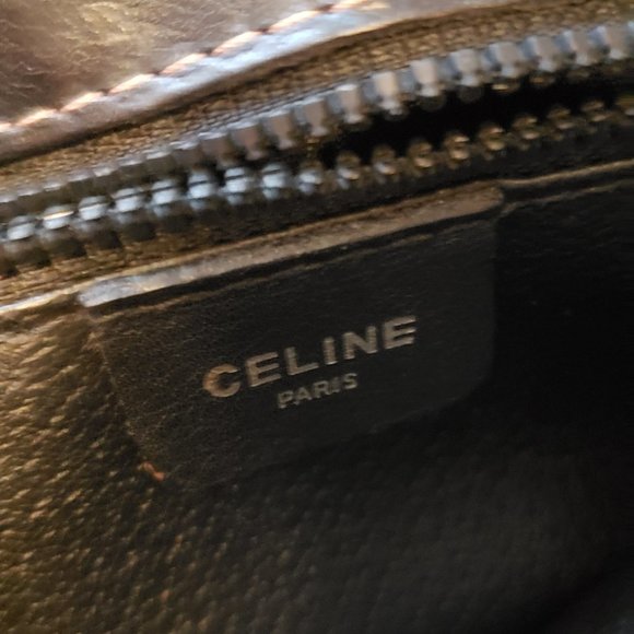 Pre-owned Vintage Celine Leather Crossbody Bag - Picture 9 of 11
